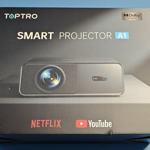 Toptro A1 Smart Projector 4K WiFi 6 New with Netflix