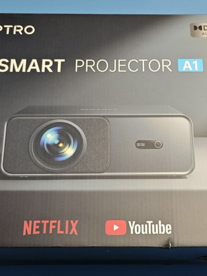 Toptro A1 Smart Projector 4K WiFi 6 New with Netflix