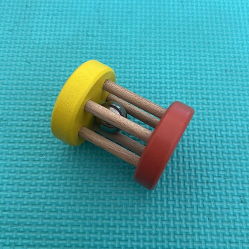 Wooden Rattle like new, sensory baby toy