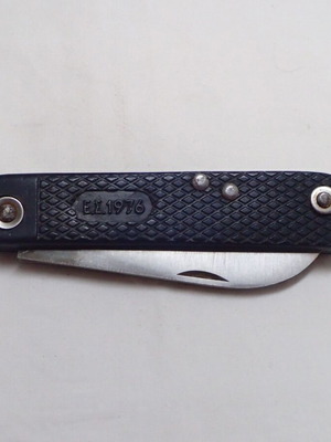 Greek army folding knife ASTERIS A.E 1976 used