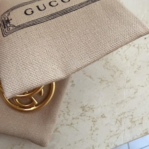 Gucci GG Hoop gold-tone earrings