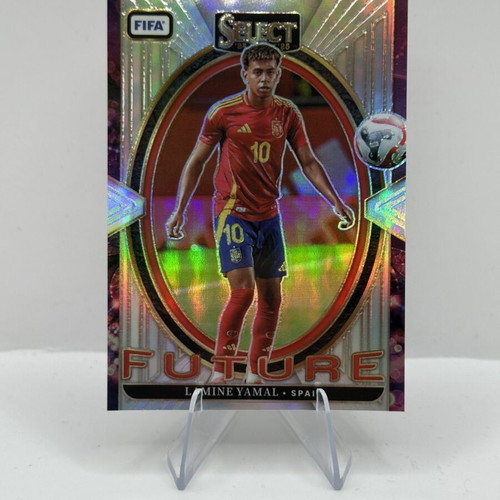Panini Select Lamine Yamal Silver Future Spain card like new