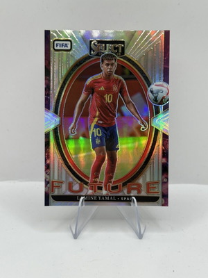 Panini Select Lamine Yamal Silver Future Spain card like new