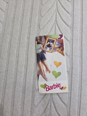 Barbie Panini sticker like new