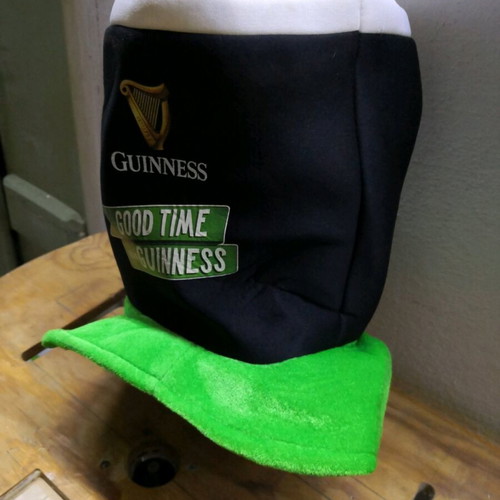 Guinness hat used, in good condition