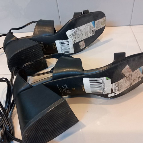 M&S Collection sandals used, size 39, black with laces