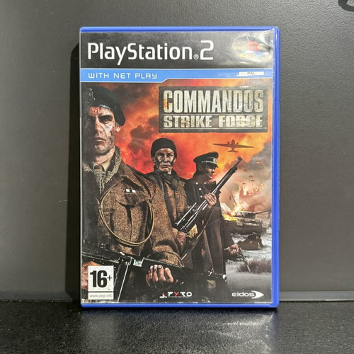 Commandos Strike Force PS2 game used