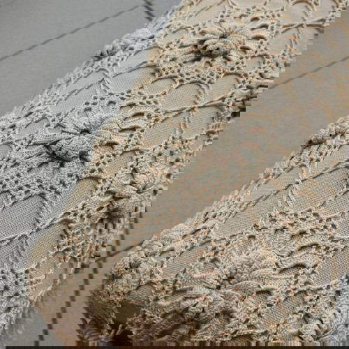 Χειροποίητο Κουβερλί Προίκας καινούργιο, τέχνη βελονάκι