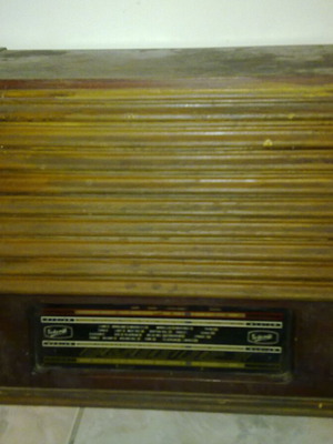 Federal AM tube radio vintage used, World War II era