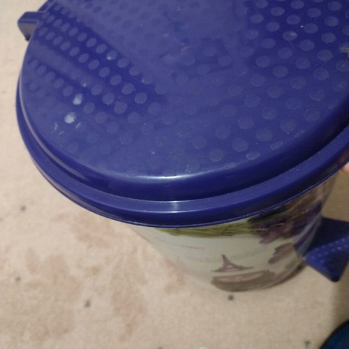 Souvenir de Paris trash bins like new, set of 2 pieces