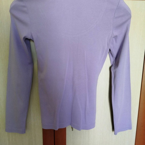 Esprit women's long-sleeve shirt used, size S, purple