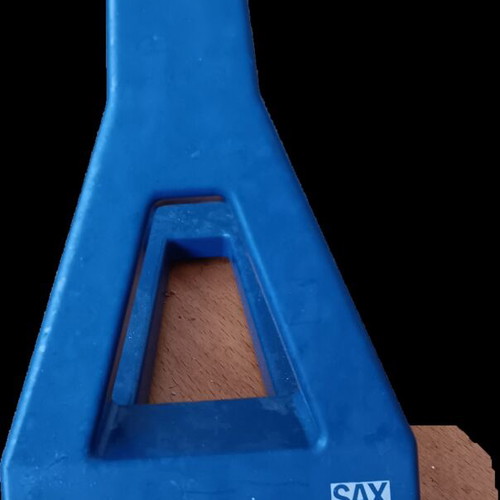 SAX 608 hole punch used, blue color, 2 holes for 63 sheets
