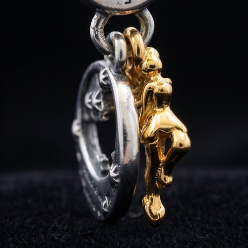 Charm Disney Tinker Bell Celestial Night silver S925 with gold details