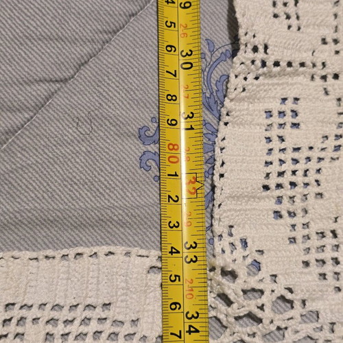 Handmade knitted edging fascia new for decoration