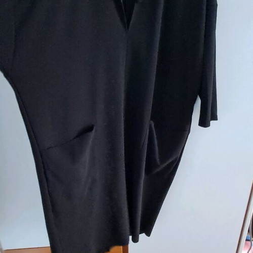 Zara Dress medium black with trouser sleeves and pockets used