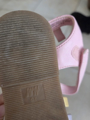 Πέδιλα H&M για κορίτσια νούμερο 28 σαν καινούργια, ροζ πολύχρωμα