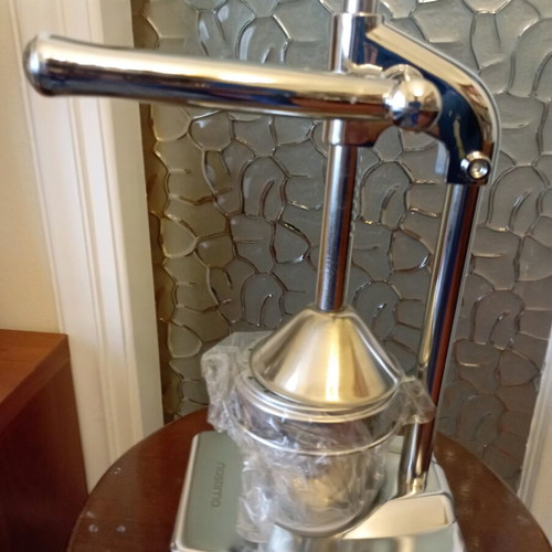 Manual stainless steel inox juicer new NOSTIMO