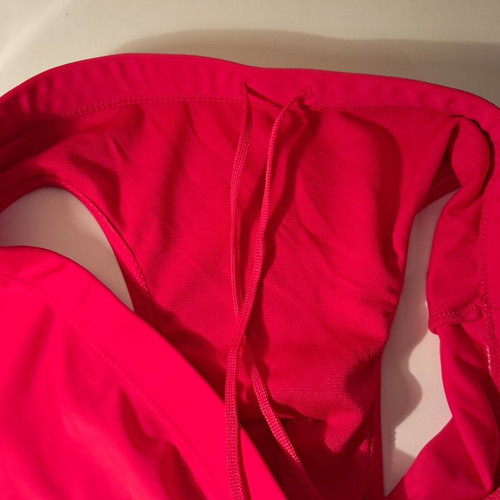 Bershka men's swim brief in bright red, size M, new