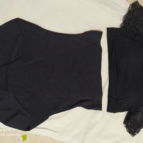 Corset with black bustier like new