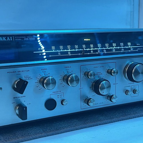 Akai AS-960 4 Channel Quadraphonic Hi-Fi Receiver used