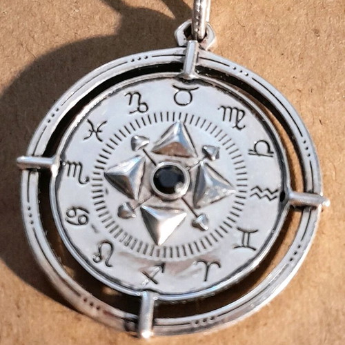 Thomas Sabo Elements of Nature 925 Silver Pendant Like New
