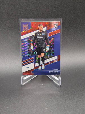 Panini Donruss Elite FIFA Soccer Red Disco Diogo Costa RC used