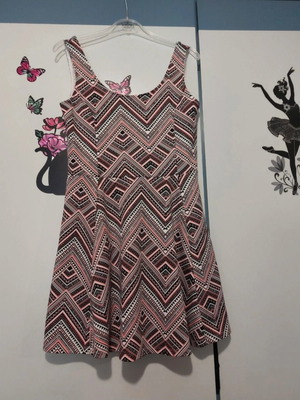 Short dress used H&M multicolor, elastic fabric