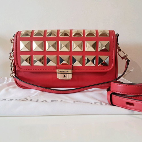Michael Kors handbag new, red, 100% leather