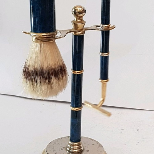 Vintage shaving set used
