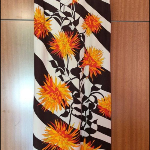 Vintage dress size M like new, colorful, hand-made