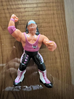 Hasbro WWF Bret "Hitman" Hart Series 8 φιγούρα δράσης με ασημί γυαλιά