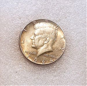 Ασημένιο Kennedy half dollar 1964