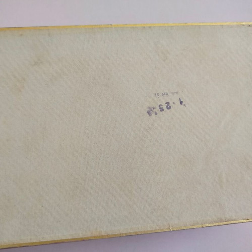 Paper pastry box from the 80s used