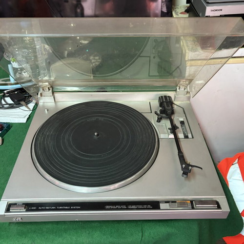 JVC L-A110 vintage vinyl turntable used, for repair or parts