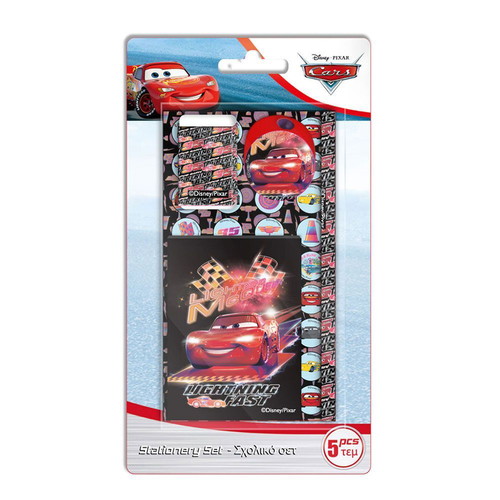 Disney Cars School Set 5 pcs new
