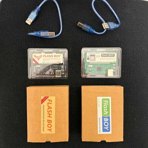 Flashboy 2.8 and Cyclone like new for GB/GBC/GBA