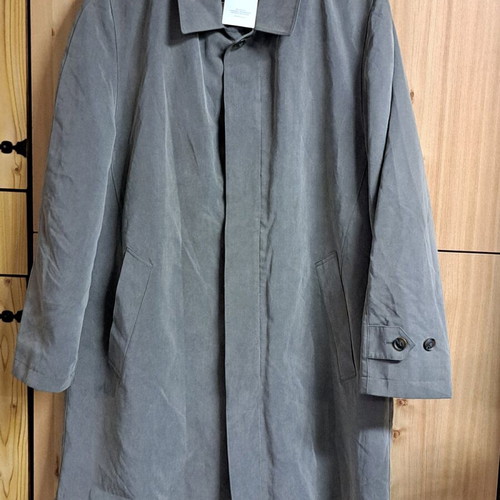 London Fog Trench Coat Gray New M-L