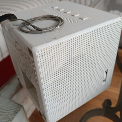 Sony ICF-C1 radio and alarm clock used, white color