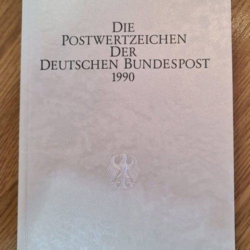 German stamps collectible album new 1990