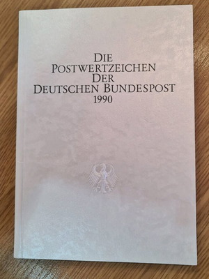 German stamps collectible album new 1990