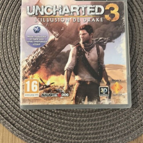 Uncharted 3 PlayStation 3 used, fully functional