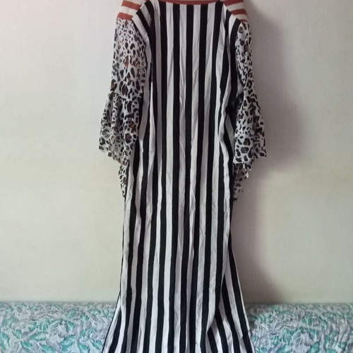 Long dress Jupe by Miltos Savvas like new, black and brown