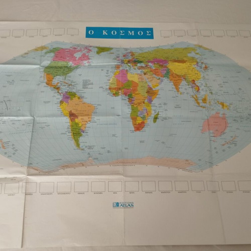 Explorer Set 6 DVD Documentaries and Large Interactive Atlas Map sealed