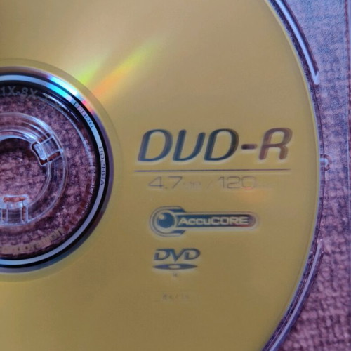 Sony DVD-R pack of 5 colored writable discs new