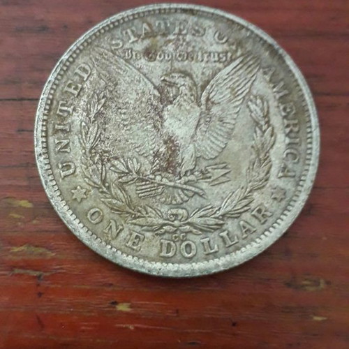 Morgan 1894 cc Carson City coin used replica