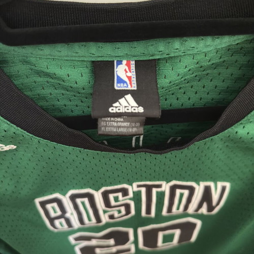 Boston Celtics Ray Allen Adidas NBA Retro Jersey size XL like new