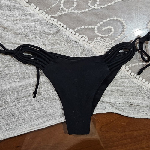 Med Brazil Black Bikini Bottom like new