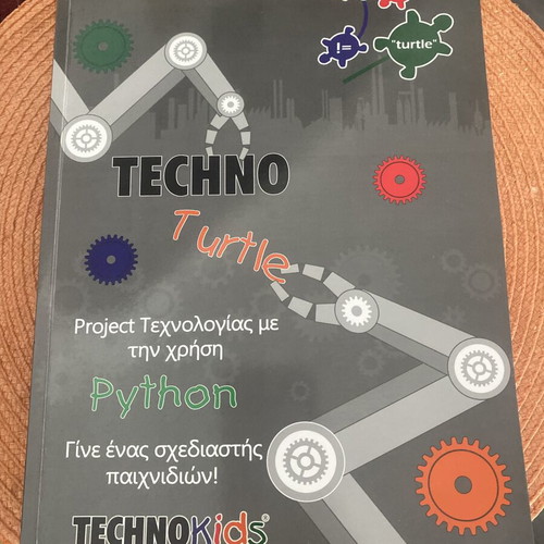 Techno-Kids Techno Turtle programming book used, Python