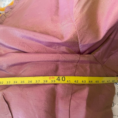 Short jacket 100% silk Italian size L like new