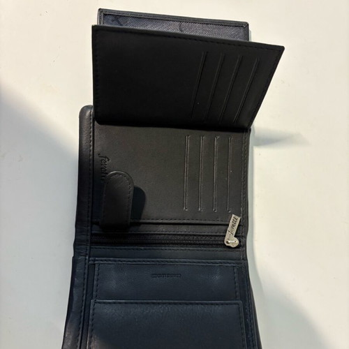 Ferretti Italian men's wallet new, black with box
